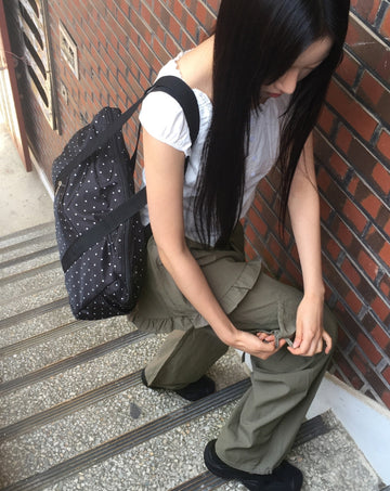 Cuzie Big Dot Shoulder Bag